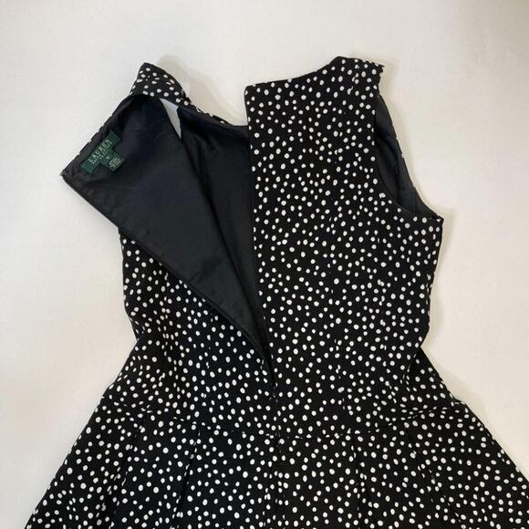 Lauren Ralph Lauren Colorblock Dot Print Sleeveless - Picture 6 of 9
